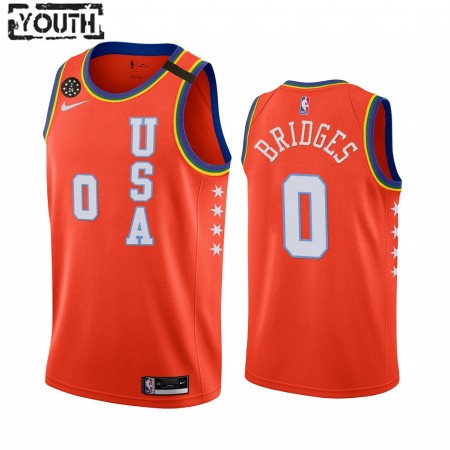 Charlotte Hornets Miles Bridges 0 Nike 2020 Rising Star Pelipaidat Swingman - Lasten